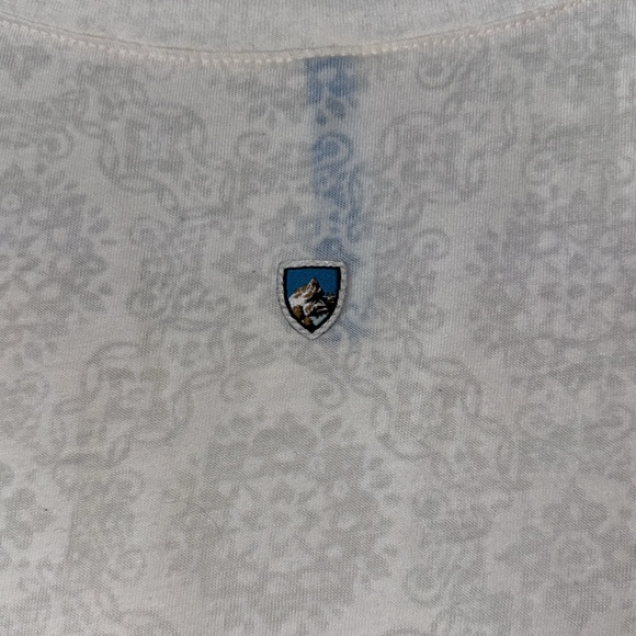 Kuhl Cream Short Sleeve Women's Tee - Picture 3 of 5